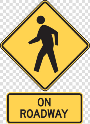 Pedestrian Crossing Sign Mutcd  HD Png Download