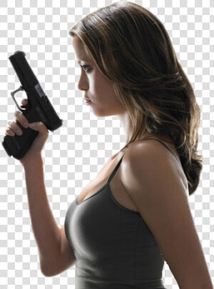 Gun Policy   Girl With A Gun Png  Transparent Png