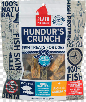 Plato Hundur  39 s Crunch Jerky Fingers  HD Png Download