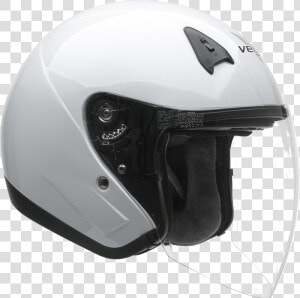 Vega Deluxe Open Face Helmet   Full Face Visor Motorcycle Helmet  HD Png Download