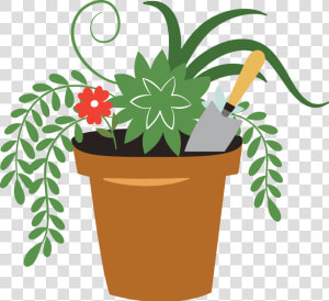 Flowerpot  HD Png Download