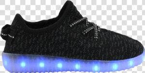 Galaxy Led Shoes Light Up Usb Charging Low Top Knit   Walking Shoe  HD Png Download