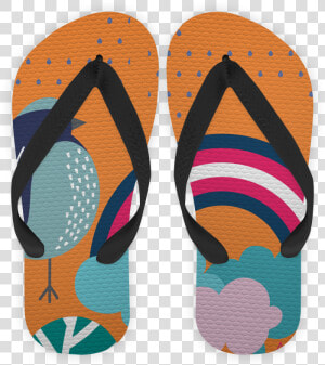 Chinelo Passarinho De Karla Swedenna   Flip flops  HD Png Download