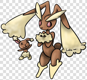 Buneary And Lopunny  HD Png Download