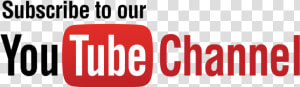 Subscribe Our Youtube Channel Png  Transparent Png