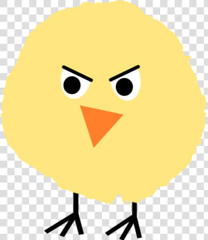 Fluffy Chick 4 By  ejmillan  Angry Fluffy Chick  On   Cartoon  HD Png Download