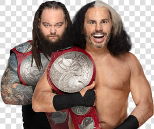 Bray Wyatt And Matt Hardy Raw Tag Team Champions By  HD Png Download