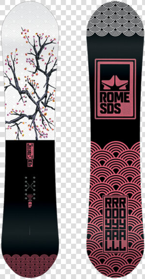 Rome Royal Mini Snowboard   Rome Royal Snowboard  HD Png Download