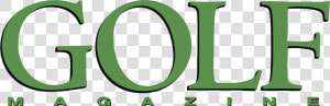 Golf Magazine Logo Png Transparent   Golf Magazine  Png Download