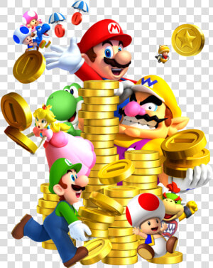 Mario Coins Png   Mario And Luigi Coins  Transparent Png