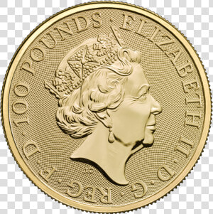 Britannia 1 Oz Gold 2019  HD Png Download