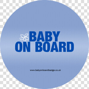 Baby On Board Blue   Dave Hubbard  HD Png Download