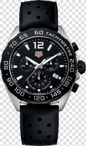 Tag Heuer Formula 1 Black Dial 43mm Chronograph Watch   Tag Heuer Formula 1 43mm  HD Png Download