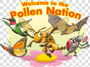 Pollennationcrew Welcome 700px   Cartoon  HD Png Download