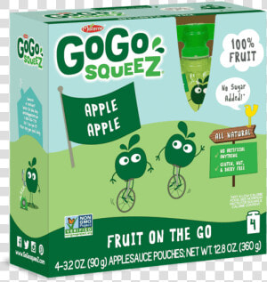 Gogo Squeez Applesauce  HD Png Download