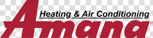 Heat Vector Logo   Amana Air Conditioner Logo  HD Png Download