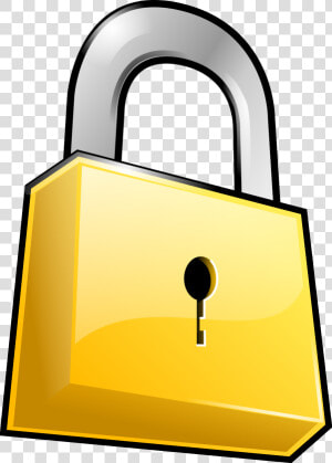 Security  Lock  Padlock  Locked   Lock Clipart  HD Png Download