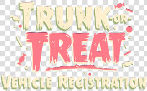 Trunk Or Treat Png  Transparent Png