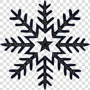 Christmas Black Snowflake Transparent Background   Snowflake Black And White Png  Png Download