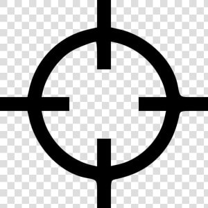 Crosshairs   Target Icon Gif  HD Png Download