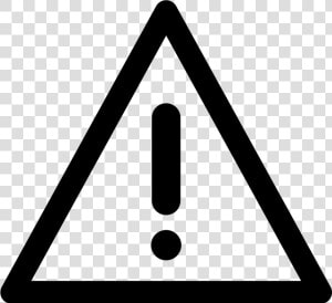 Caution Sign   Exclamation Mark Triangle  HD Png Download