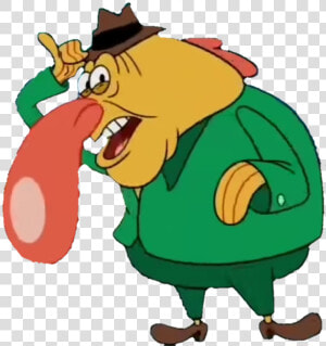 Big Nose Png   Spongebob Fish With Big Nose  Transparent Png