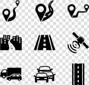 Roads   Road Icons  HD Png Download