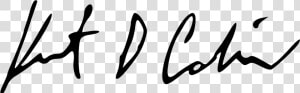 Firma Kurt Cobain Png  Transparent Png