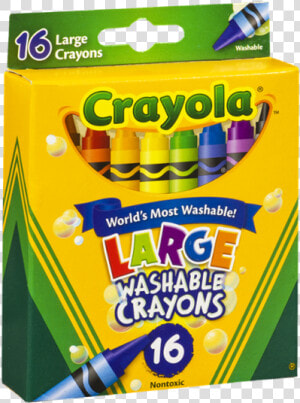 16 Crayola Crayons Large  HD Png Download