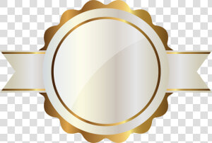 White Label With Gold Png Clipart Image   Gold Banner Ribbon Png  Transparent Png