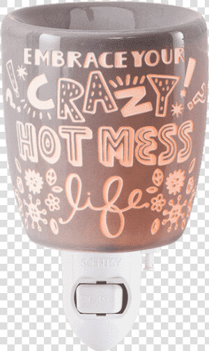 Crazy Hot Mess Scentsy Warmer  HD Png Download