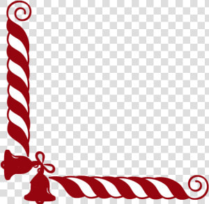 Candy Cane Santa Claus Christmas Stick Candy Clip Art   Candy Cane Border Png  Transparent Png