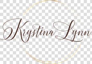 Krystina Lynn Wedding And Event Design   Calligraphy  HD Png Download