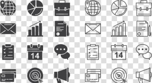 Transparent Business Icons Png   Business Icon Vector Png  Png Download