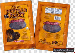 Trader Joe S Buffalo Jerky Sweet  amp  Spicy   Trader Joe  39 s Buffalo Jerky  HD Png Download