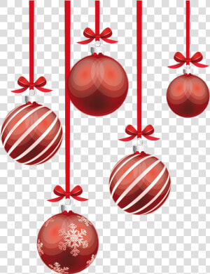 Bolas De Navidad Doradas Png   Red And White Christmas Balls  Transparent Png