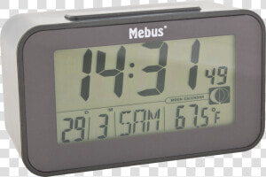 Transparent Digital Alarm Clock Png   Radio Clock  Png Download