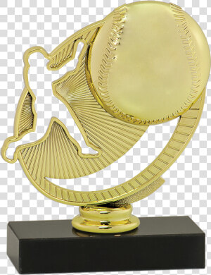 Silhouette Baseball Trophy   Trophy  HD Png Download