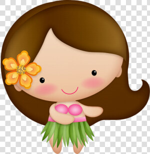 Tropics Clipart Dancer   Niña Hawaiana Png  Transparent Png