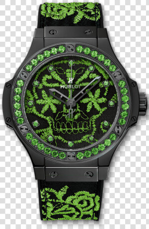 Hublot Broderie Sugar Skull  HD Png Download