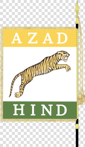 Azad Hind Fauj Flag  HD Png Download