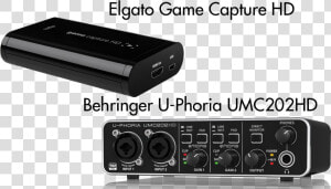 Blackmagic Design Intensity Pro 4k  Aja U tap Hdmi   Behringer U Phoria Umc202hd B Stock  HD Png Download