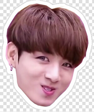 Bts Jungkook Kookie   Jungkook Meme Face Png  Transparent Png