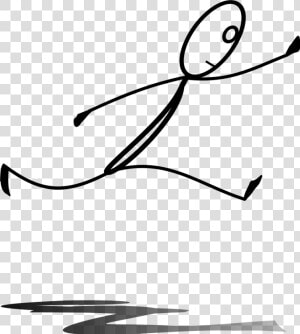 Transparent Jumping Jack Clipart   Jumping Stick Figure Clipart  HD Png Download