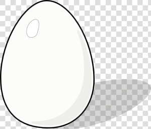 Fried Egg Chicken Egg White Clip Art   Chicken Egg Clipart Black Hd  HD Png Download