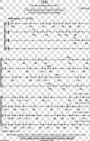 Product Thumbnail   Sheet Music  HD Png Download