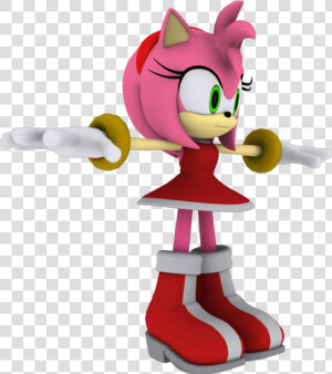 Download Zip Archive   Amy Rose 3d Model Download  HD Png Download