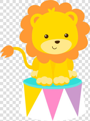 Animal Clipart Circus Free   Lion Circus Clipart  HD Png Download