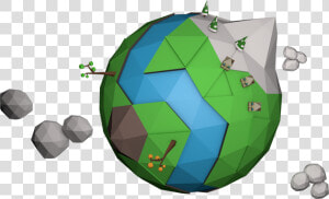 Our World   Low Poly Earth Png  Transparent Png