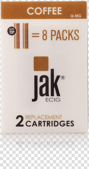 Jakecig E Cigarette Cartridges Rechargeables Coffee  HD Png Download